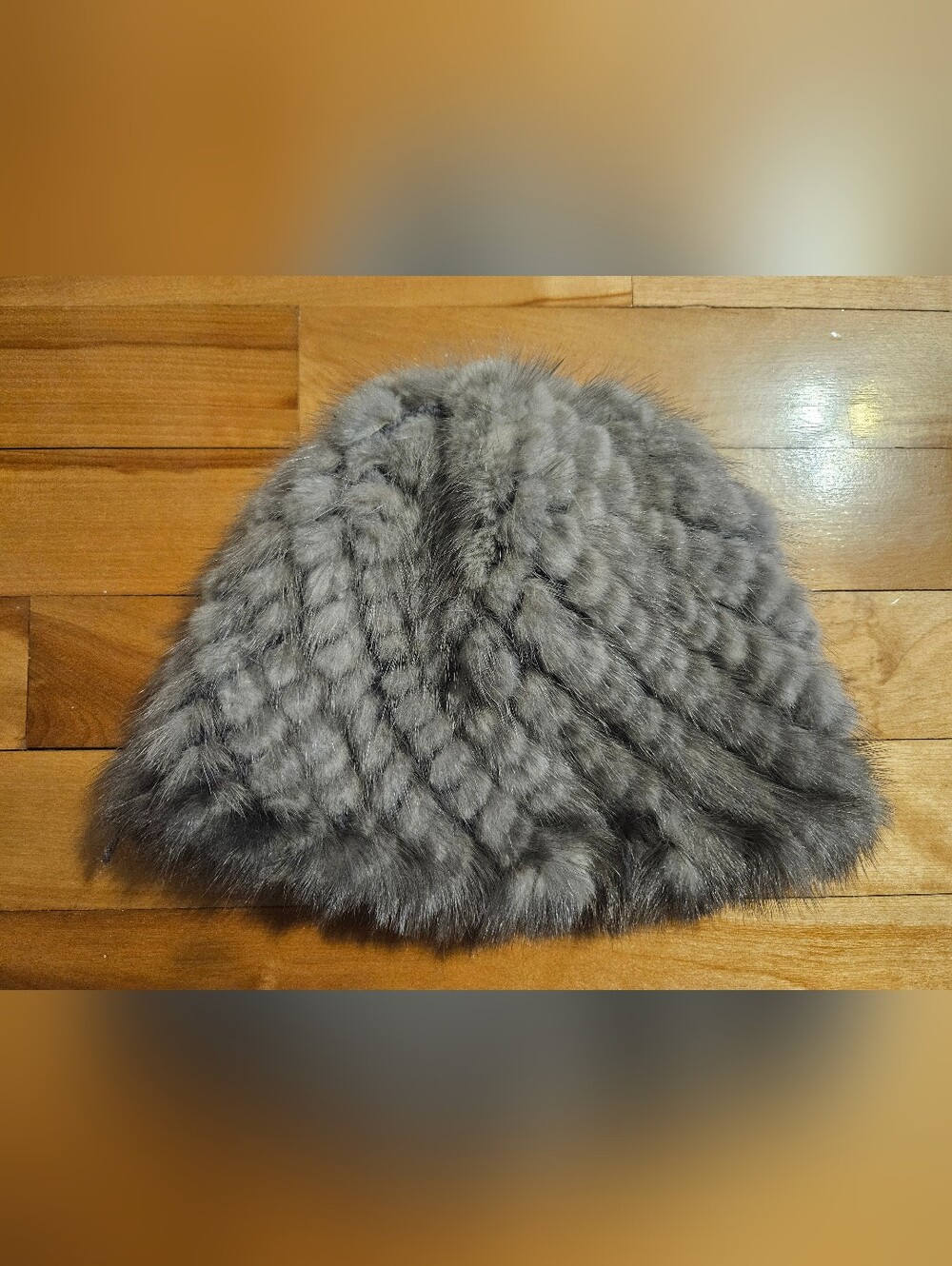 Grey Fur Hat